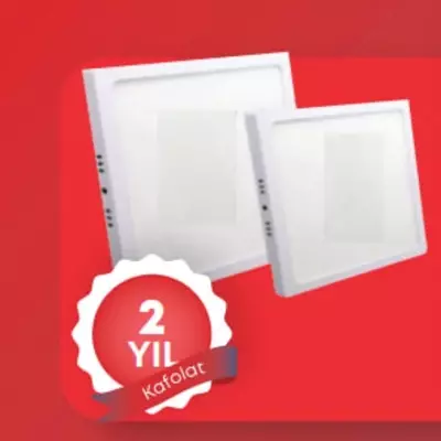 Светодиодная квадратная LED панель (наружная) "Dusel" SS18, 18W, 6500 K