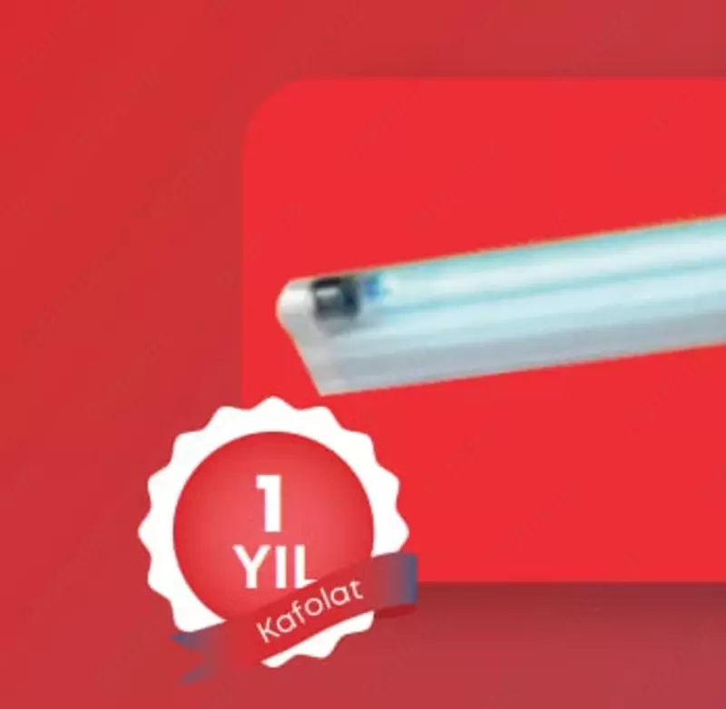 Antibakterial UV chiroq "Dusel" T8-B60, 18W