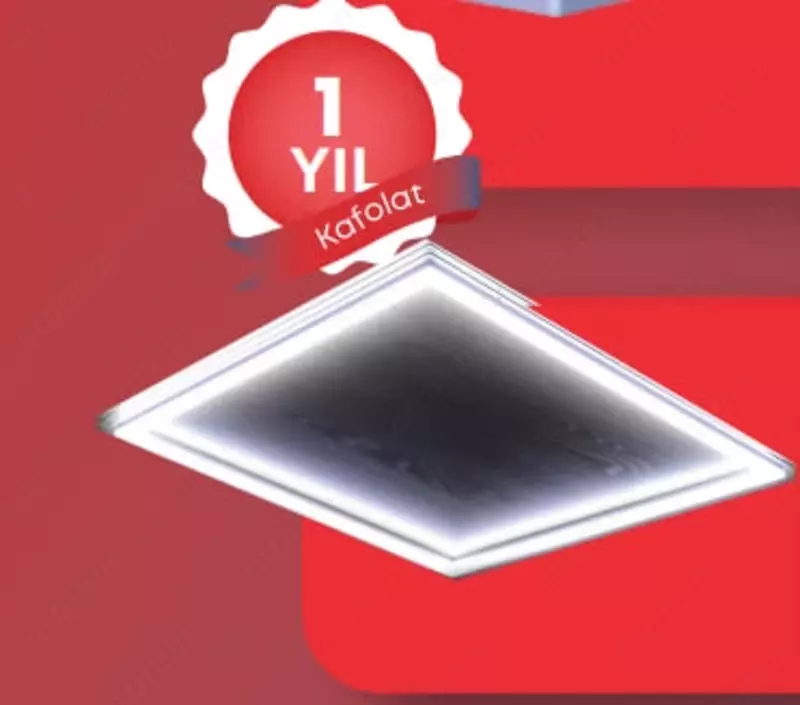 Светодиодная квадратная LED панель (внутренняя) "Dusel" Art-96, 96W, 6500 K