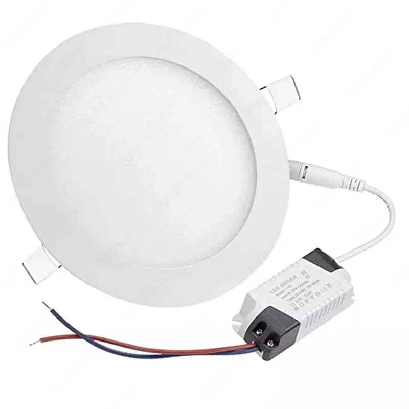LED Hi-tech панель с драйвером (круглая) "Dusel" BS8, 8W, 4500/6500 K