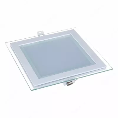LED стеклянная панель (квадратная) "Dusel" GS6, 6W, 6500 K