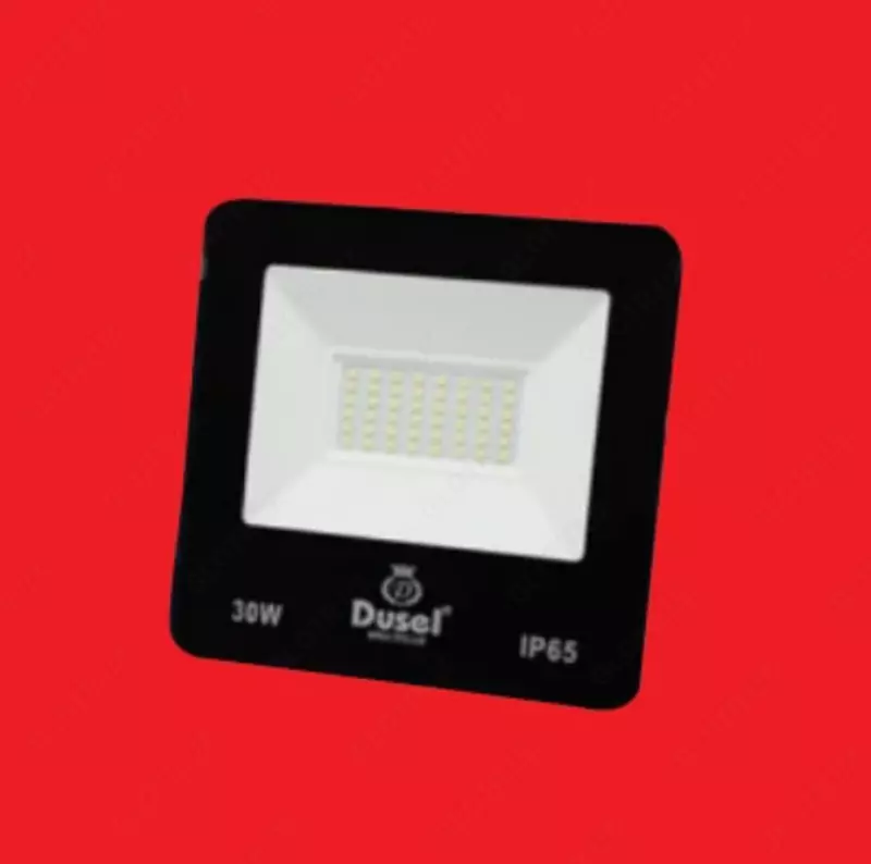 LED наружный прожектор (квадратный) "Dusel" P1, 100W, IР65, 6500 К