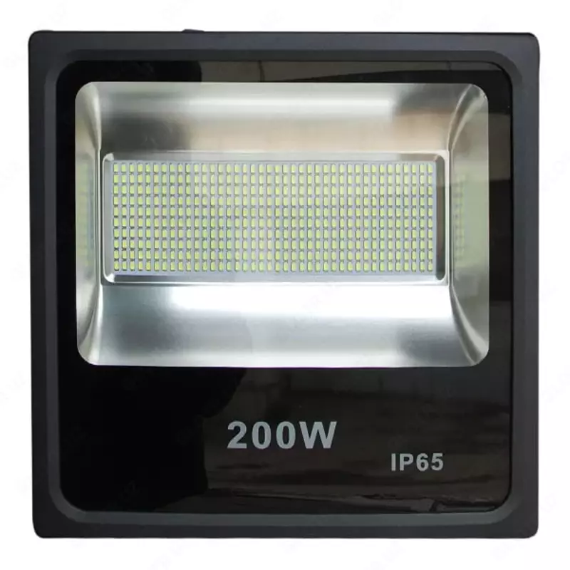 LED наружный прожектор (квадратный) "Dusel" P1, 200W, IР65, 6500 К