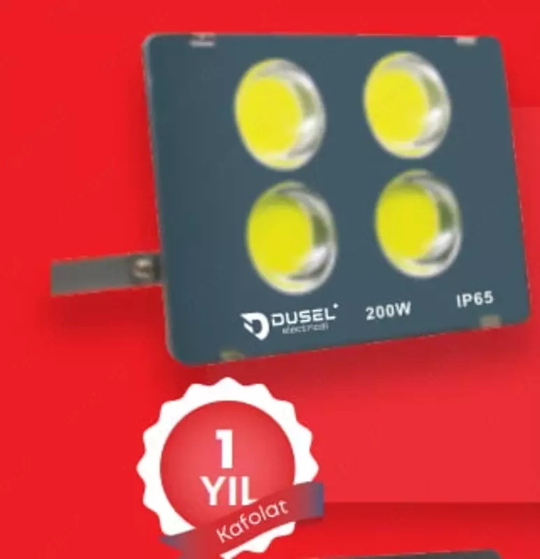 LED наружный прожектор (прямоугольный) "Dusel" P3, 50W, IР65, 6500 К