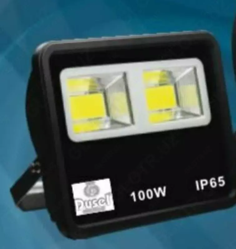 LED наружный прожектор (квадратный) "Dusel" P4, 100W, IР65, 6500 К