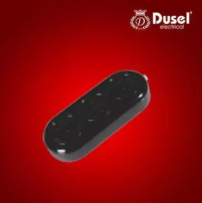 Колодка-розетка для удлинителя (3 гнезда) "Dusel" DU-18, без заземления (Черная)