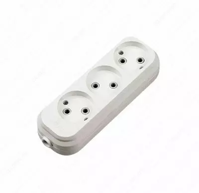 без заземления (Белая)