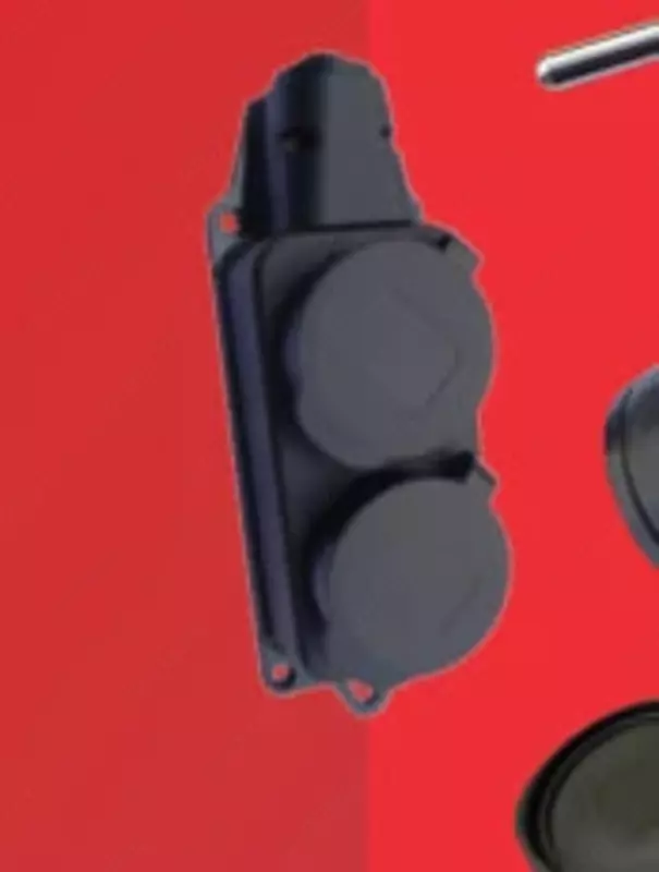 Portativ er-xotin rozetka (rezina) "Dusel" Du-112