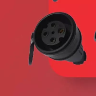 Uzatma kabeli uchun elektr rozetkasi (rezina) "Dusel" Du-120