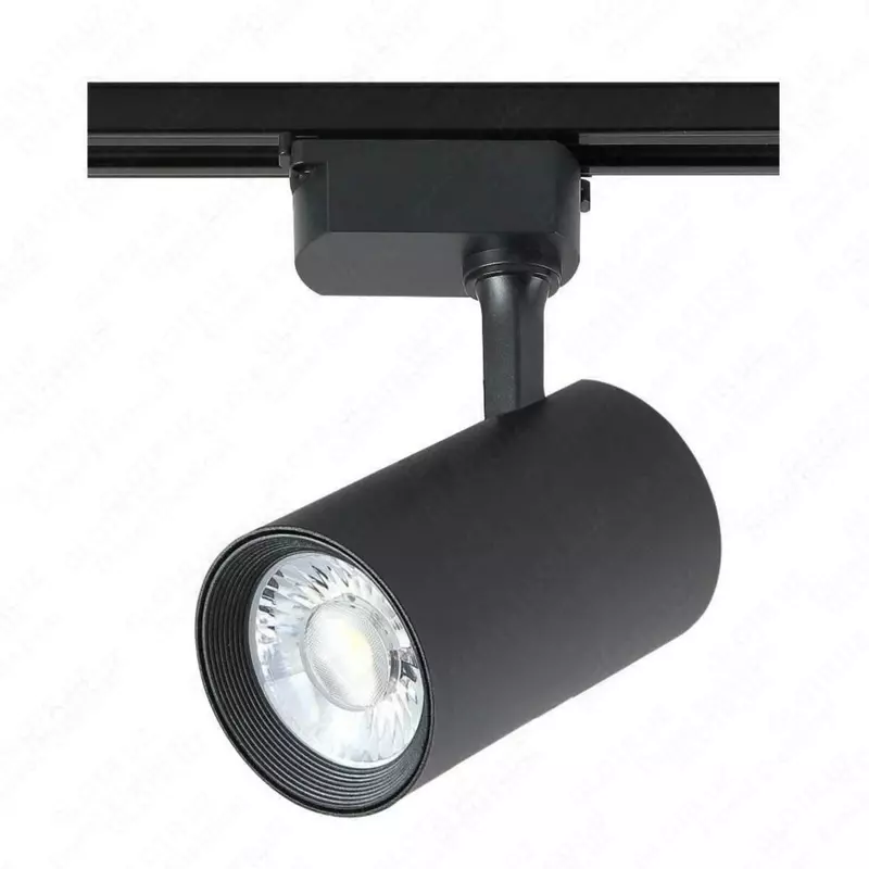 LED yo'l chiroq "Dusel" TS2, 40W, 6500 K, IP20 (qora)