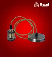 Декоративный патрон (круглый) "Dusel" Е27