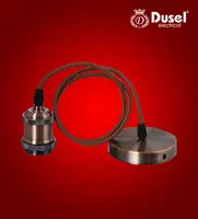 Декоративный патрон (круглый) "Dusel" Е27