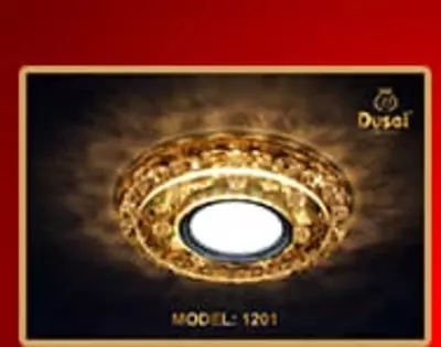 "Dusel" DU-1201 halogen lampalarli kristall chiroq