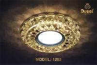 "Dusel" DU-1202 halogen lampalarli kristall chiroq