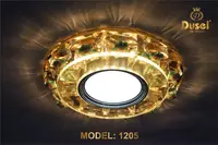 "Dusel" DU-1205 halogen lampalarli kristall chiroq