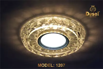 "Dusel" DU-1207 halogen lampalarli kristall chiroq