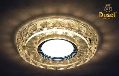 Хрустальный светильник с галогенными лампами "Dusel" DU-1207 - 25 122.8 сум / шт.