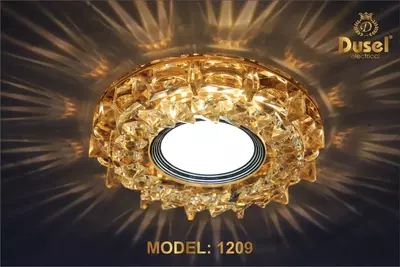 "Dusel" DU-1209 halogen lampalarli kristall chiroq