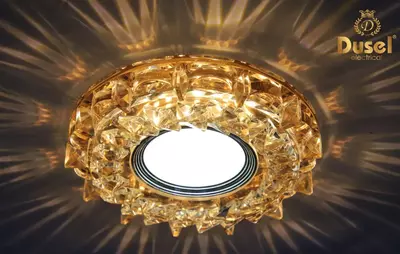 Хрустальный светильник с галогенными лампами "Dusel" DU-1209 - 23 328.3 сум / шт.
