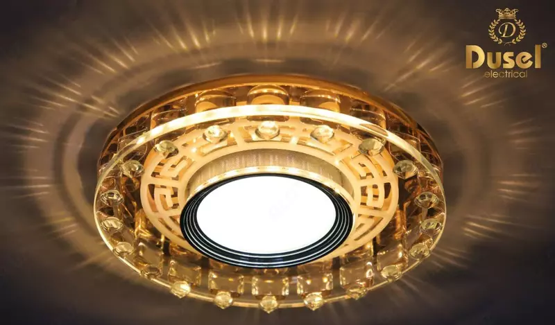 "Dusel" DU-1210 halogen lampalarli kristall chiroq