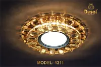 "Dusel" DU-1211 halogen lampalarli kristall chiroq