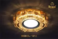 "Dusel" DU-1213 halogen lampalarli kristall chiroq