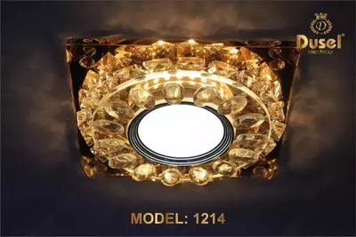 Хрустальный светильник с галогенными лампами "Dusel" DU-1214