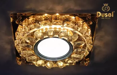 Хрустальный светильник с галогенными лампами "Dusel" DU-1214 - 22 730.1 сум / шт.