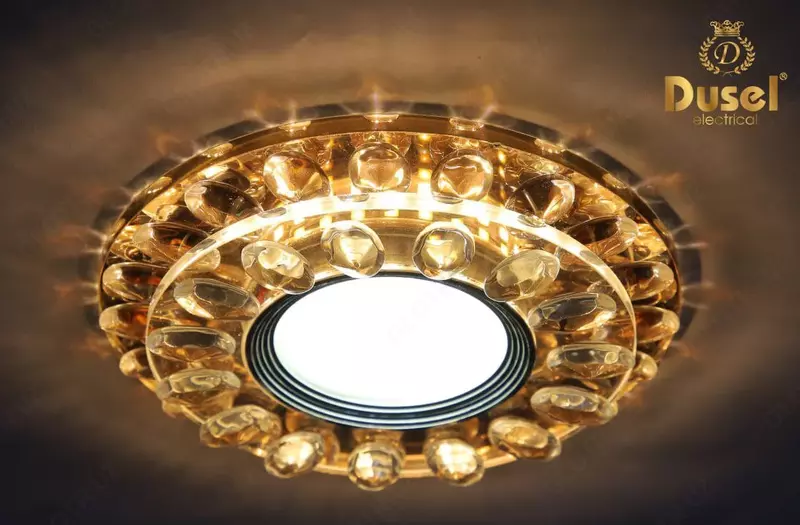 Хрустальный светильник с галогенными лампами "Dusel" DU-1215 - 25 179.2 сум