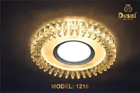 Хрустальный светильник с галогенными лампами "Dusel" DU-1216