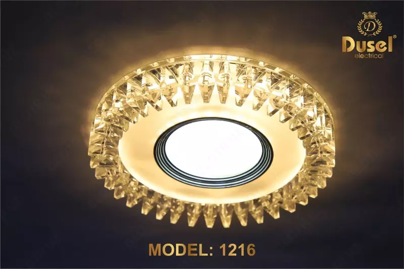 Хрустальный светильник с галогенными лампами "Dusel" DU-1216