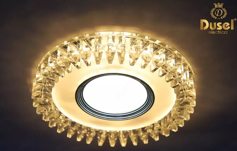 Хрустальный светильник с галогенными лампами "Dusel" DU-1216 - 25 179.2 сум