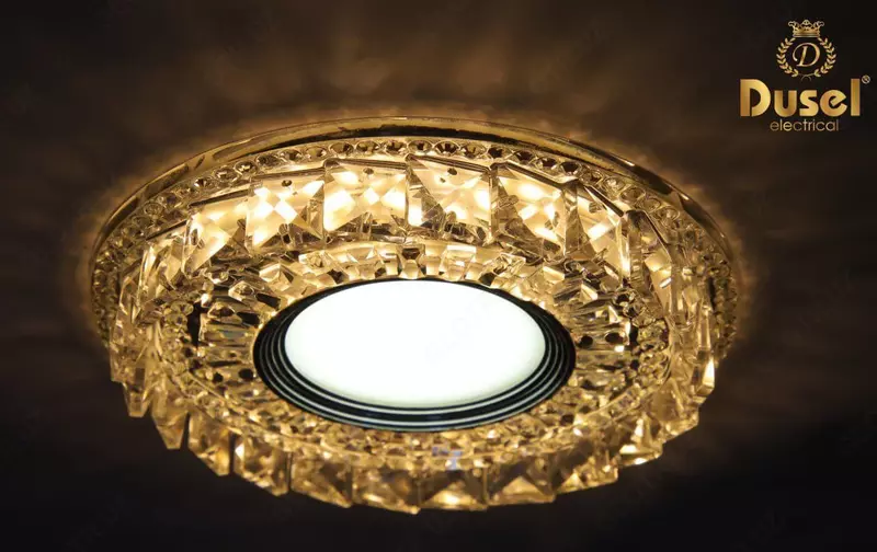 "Dusel" DU-1217 halogen lampalarli kristall chiroq