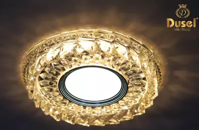 "Dusel" DU-1218 halogen lampalarli kristall chiroq - 25 122.8 so'm / dona
