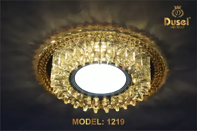 Хрустальный светильник с галогенными лампами "Dusel" DU-1219