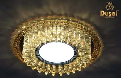 "Dusel" DU-1219 halogen lampalarli kristall chiroq