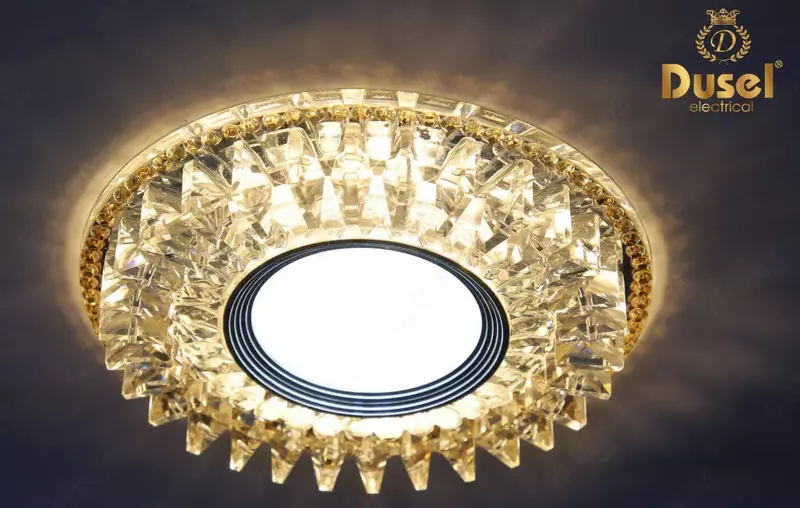 "Dusel" DU-1220 halogen lampalarli kristall chiroq - 25 122.8 so'm