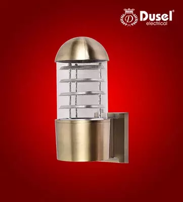 Настенный бра-светильник "Dusel" Luxury 006, Е27х1, IP54, металл/стекло (Green Bronze) NEW