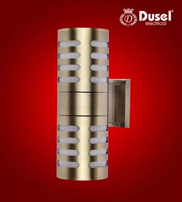 Настенный бра-светильник "Dusel" Luxury 015, Е27х2, IP54, металл/стекло (Green Bronze) NEW