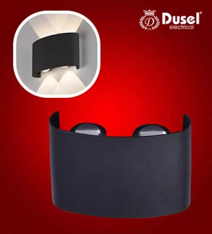 Настенный бра-светильник "Dusel" Elegant 021, 4W, 3500К, 110-265 В (Black)