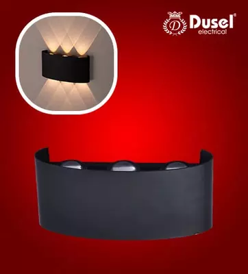 Настенный бра-светильник "Dusel" Elegant 022, 6W, 3500К, 110-265 В (Black)