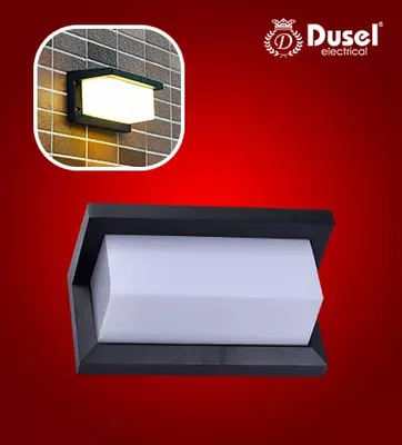 Настенный бра-светильник "Dusel" Elegant 051, 12W, 3500К, 110-265 В (Black/White)