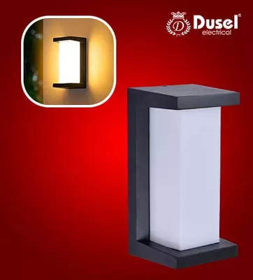 Настенный бра-светильник "Dusel" Elegant 052, 12W, 3500К, 110-265 В (Black/White)