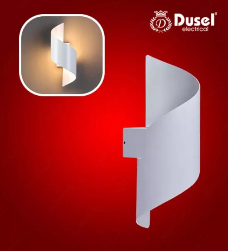Devor chiroqlari "Dusel" Elegant 055, 10W, 3500K, 110-265 V (Oq)