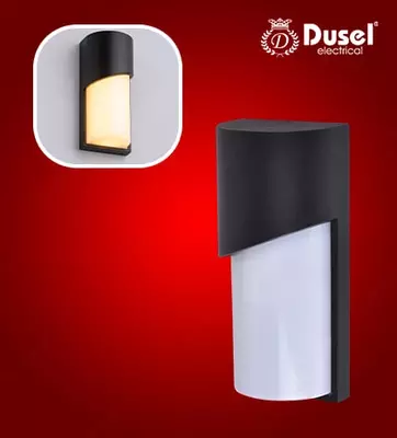 Настенный бра-светильник "Dusel" Elegant 066, 12W, 3500К, 110-265 В (Black/White)