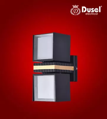 Настенный бра-светильник "Dusel" Elegant 069, 12W, 3500К, 110-265 В (Black/Gold)