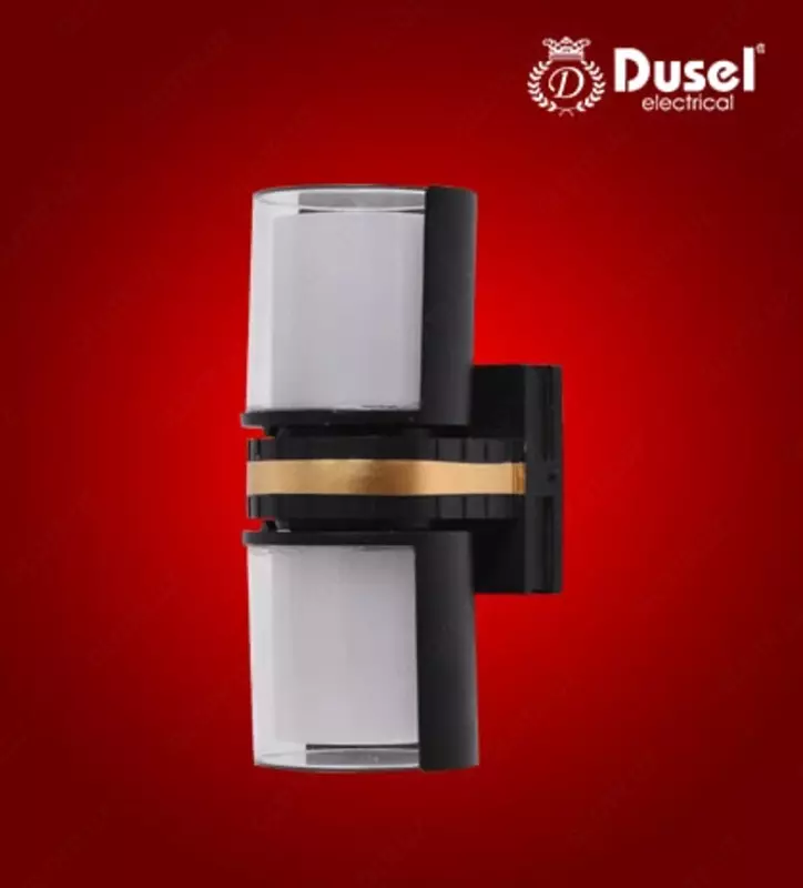 Настенный бра-светильник "Dusel" Elegant 070, 12W, 3500К, 110-265 В (Black/Gold)