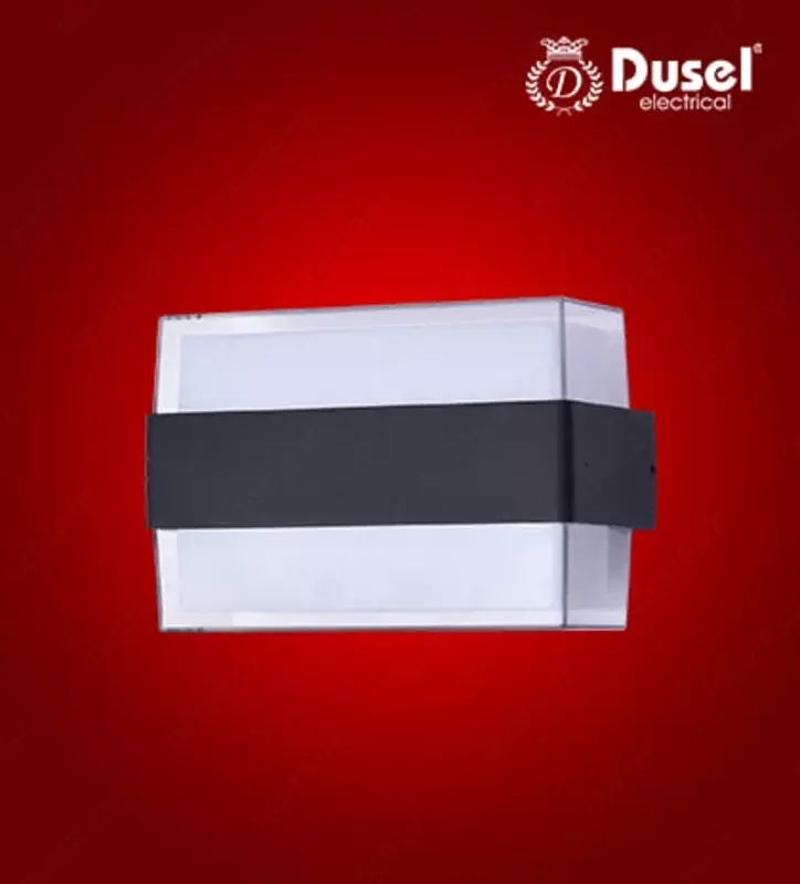 Настенный бра-светильник "Dusel" Elegant 072, 10W, 3500К, 110-265 В (Black/White)