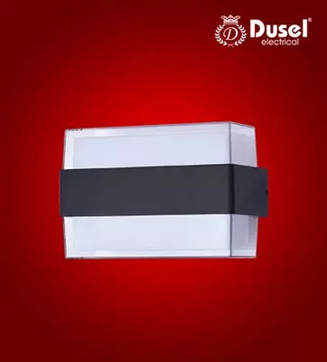 Настенный бра-светильник "Dusel" Elegant 072, 10W, 3500К, 110-265 В (Black/White)
