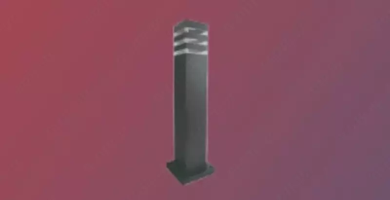 Bog 'chiroq (pol) "Dusel" Elegant 082, 10W, 3500K, 110-265 V (Qora)